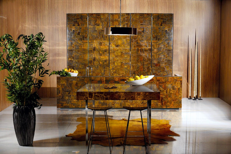 Retro Tiger Iron Gemstone