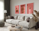 GobekUsa Retro Wall Art Posters Set - Luck Queen Ace
