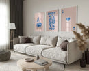 GobekUsa Retro Wall Art Posters Set - Luck Queen Ace