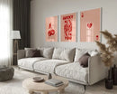 GobekUsa Retro Wall Art Posters Set - Luck Queen Ace
