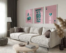 GobekUsa Retro Wall Art Posters Set - Luck Queen Ace