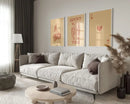 GobekUsa Retro Wall Art Posters Set - Luck Queen Ace
