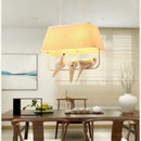 GobekUsa Bird Cage Chandelier: Resin Retro Luminaria Pendant Lamp for Dining Room, Bedroom, Kitchen Island