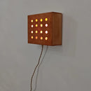GobekUsa Cave Box Retro Wall Light: Artistic Master Bedroom Headboard & Living Room Feature.