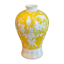 GobekUsa Blue White Porcelain Vase Retro Floral Arrangement Home Decor Ceramic Handicraft