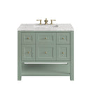 James Martin Breckenridge 36" Single Bathroom Vanity, Smokey Celadon