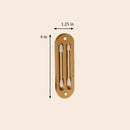 Reusable Bamboo Ear Swabs with Case