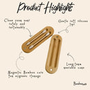 Reusable Bamboo Ear Swabs with Case by Bamboo Switch
