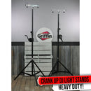 Light Trussing Stands by GRIFFIN | T Adapter DJ Booth Kit & Truss System for Lighting Cans & Speakers | Pro-Audio Stage Platform Hardware Mounting Package | PA Equipment Gear Holder | Live Music Gigs