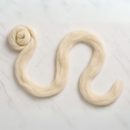 Merino Wool Carded Sliver | 19 Micron Undyed Wool by Revolution Fibers