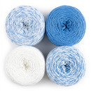Baby Bloom | Gradient Yarn Baby Blanket Kit by Revolution Fibers