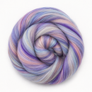 Bambino Range Roving (8 Ounces) | Tonal Blend of 85% Dyed Merino and 15% Dyed Bamboo