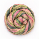 Bambino Range Roving (8 Ounces) | Tonal Blend of 85% Dyed Merino and 15% Dyed Bamboo
