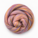 Bambino Range Roving (8 Ounces) | Tonal Blend of 85% Dyed Merino and 15% Dyed Bamboo