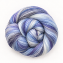 Bambino Range Roving (8 Ounces) | Tonal Blend of 85% Dyed Merino and 15% Dyed Bamboo