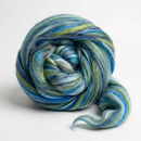 Constellation Range Roving (8 Ounces) | Tonal Blend of 70% Dyed Merino and 30% Fine Tussah Silk, 21 Micron