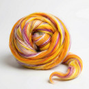 Constellation Range Roving (8 Ounces) | Tonal Blend of 70% Dyed Merino and 30% Fine Tussah Silk, 21 Micron