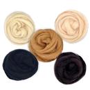Animal Classics Carded Corriedale Wool Sliver Variety Pack by Revolution Fibers