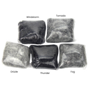 Grey Spectrum Carded Corriedale Wool Sliver Variety Pack by Revolution Fibers