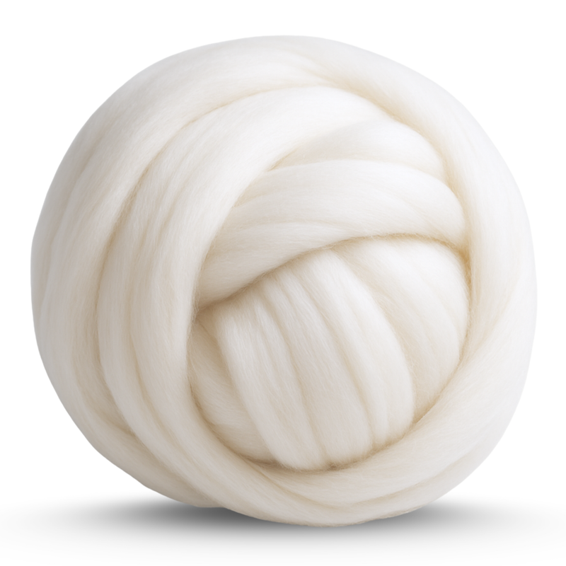 Undyed Merino Combed Wool Top