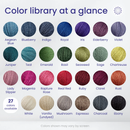 Revolution Fibers Zephira Wool-Silk 1lb Cones | 2/18 Lace Weight Yarn | 50% Superfine Merino Wool & 50% Tussah Silk by Revolution Fibers
