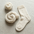 Undyed Cheviot Combed Wool Top