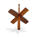 Revolution Fibers Turkish Drop Spindle | Bottom-Whorl by Revolution Fibers