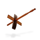 Revolution Fibers Turkish Drop Spindle | Bottom-Whorl by Revolution Fibers