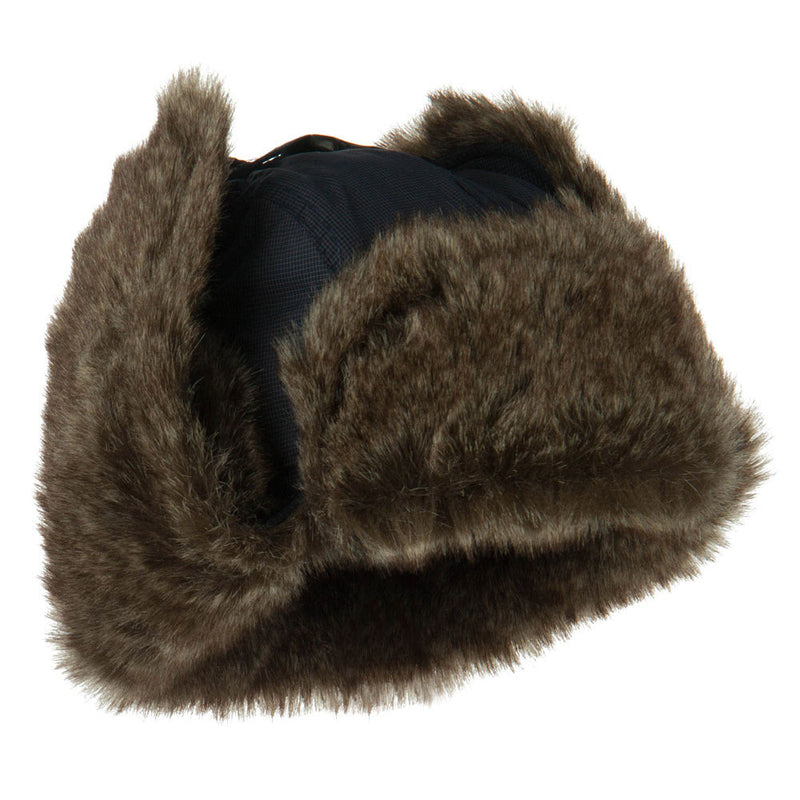 Boy's Ripstop Faux Fur Trooper Hat