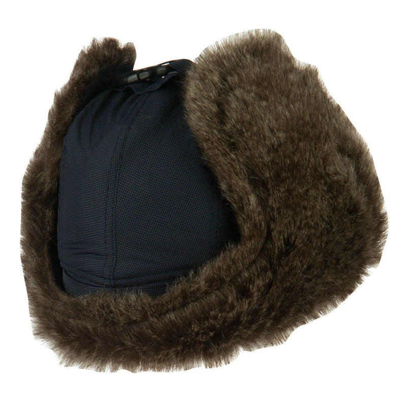 Boy's Ripstop Faux Fur Trooper Hat