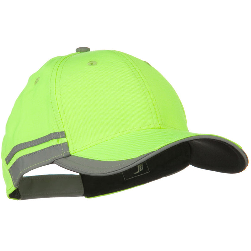 Reflective Fabric Accents Safety Cap