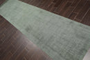 4x6 Green Hand Tufted Handmade 100% Wool Modern & Contemporary Oriental Area Rug