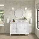 James Martin Lorelai 48" Single Bathroom Vanity, Bright White