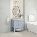 James Martin Breckenridge 30" Single Bathroom Vanity, Serenity Blue