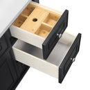 James Martin Lorelai 48" Single Bathroom Vanity, Black Onyx