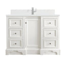 James Martin De Soto 48" Single Bathroom Vanity, Bright White