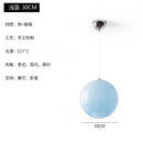 GobekUsa Glass Pendant Lights LED E27 for Dining Room Bedroom