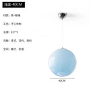 GobekUsa Glass Pendant Lights LED E27 for Dining Room Bedroom