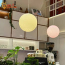 GobekUsa Glass Pendant Lights LED E27 for Dining Room Bedroom