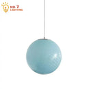 GobekUsa Glass Pendant Lights LED E27 for Dining Room Bedroom