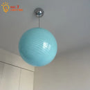 GobekUsa Glass Pendant Lights LED E27 for Dining Room Bedroom
