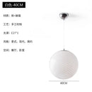 GobekUsa Glass Pendant Lights LED E27 for Dining Room Bedroom