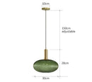 GobekUsa Colorful Glass Pendant Lights Living Room Bedside Lamp LED Hanging Lighting