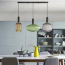 GobekUsa Colorful Glass Pendant Lights Living Room Bedside Lamp LED Hanging Lighting