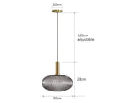 GobekUsa Colorful Glass Pendant Lights Living Room Bedside Lamp LED Hanging Lighting