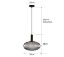 GobekUsa Colorful Glass Pendant Lights Living Room Bedside Lamp LED Hanging Lighting