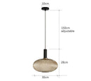 GobekUsa Colorful Glass Pendant Lights Living Room Bedside Lamp LED Hanging Lighting