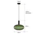 GobekUsa Colorful Glass Pendant Lights Living Room Bedside Lamp LED Hanging Lighting
