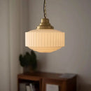 GobekUsa Brass Glass Pendant Lights LED E27 Gold Lustre Ceiling Lamp