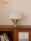 GobekUsa Brass Glass Pendant Lights LED E27 Gold Lustre Ceiling Lamp